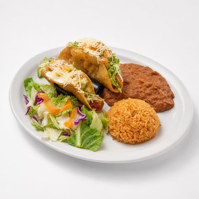 Tacos De Shredded Chicken.