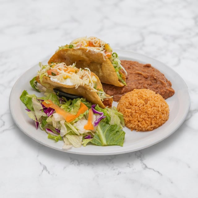 Tacos De Ground Beef.