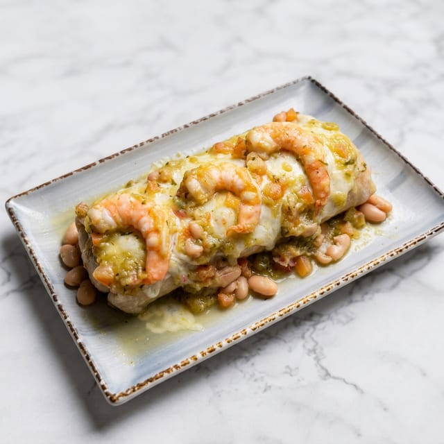 Shrimp Burrito.