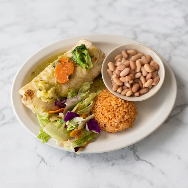 V-1 Veggie Burrito.
